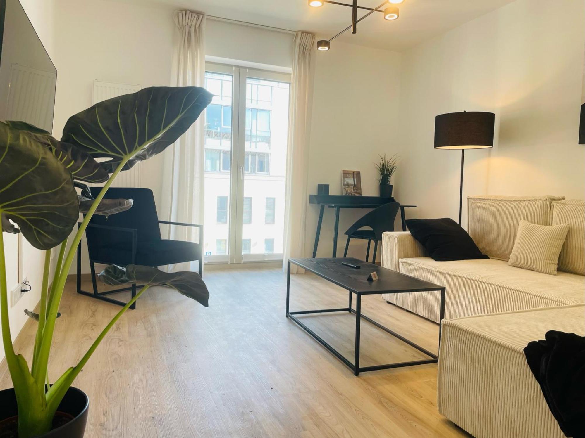 Lightplace • Design • Boxspring • Balkon • 2 Smart Tv •Innenstadt Braunschweig Luaran gambar