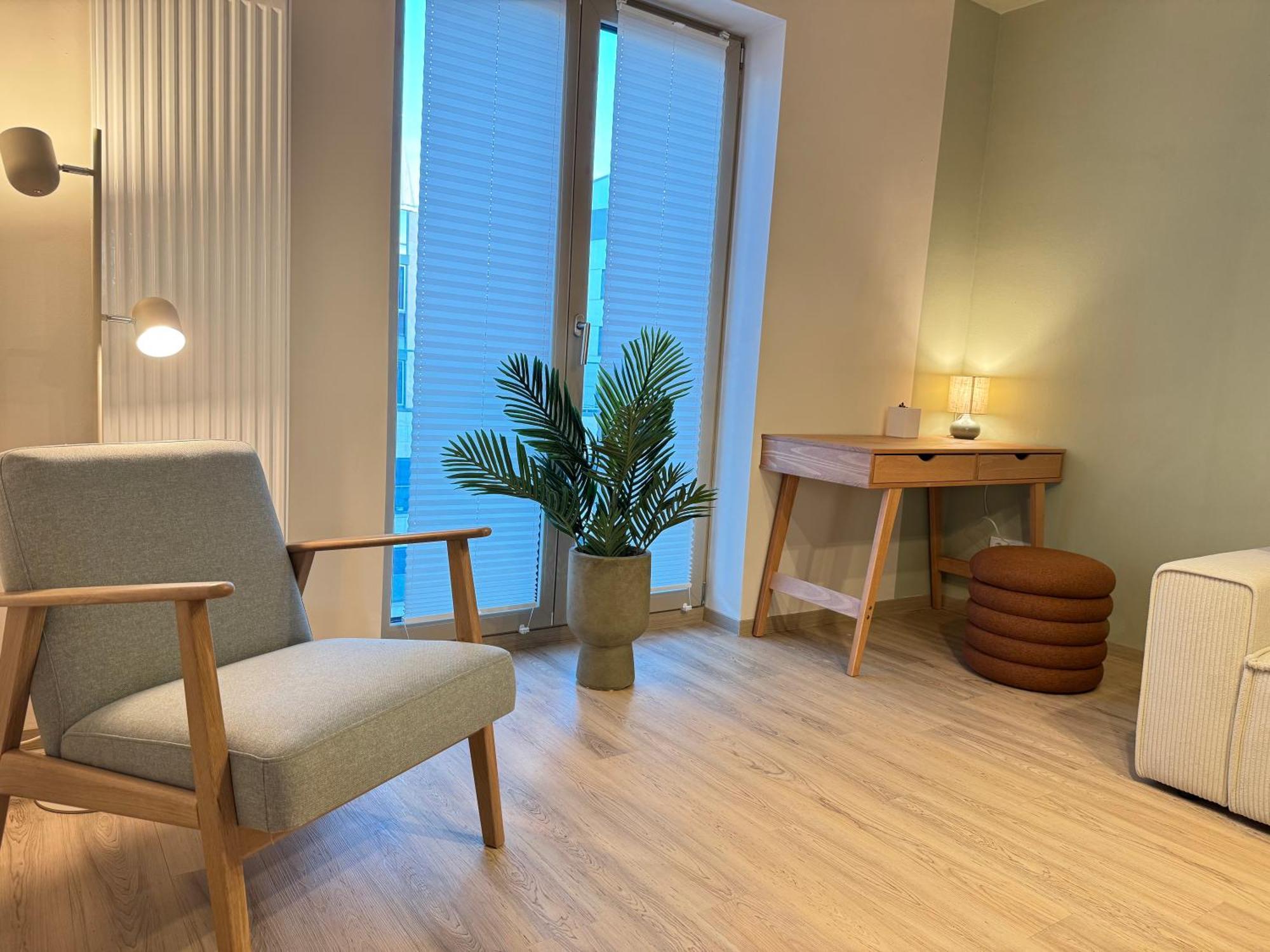 Lightplace • Design • Boxspring • Balkon • 2 Smart Tv •Innenstadt Braunschweig Luaran gambar